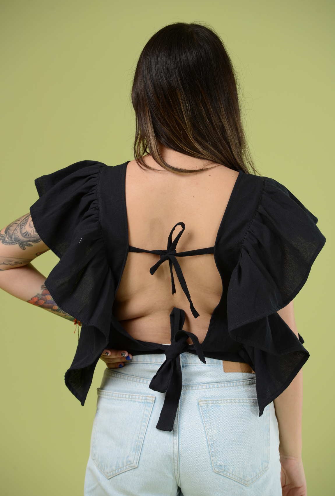 Blusa sayulita negra