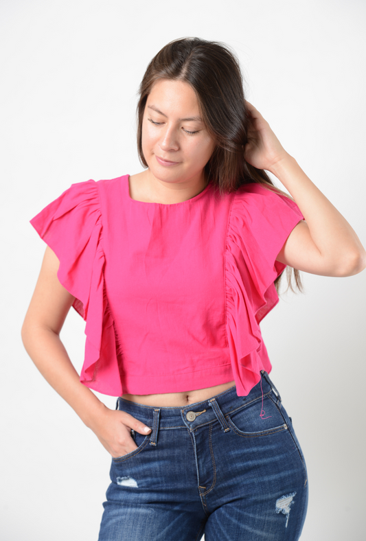 Blusa sayulita rosa