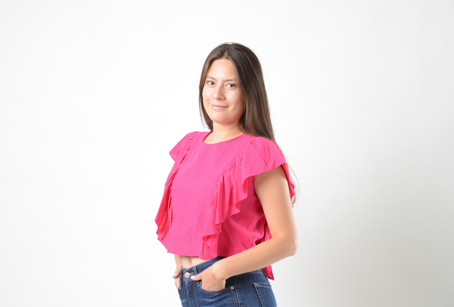 Blusa sayulita rosa